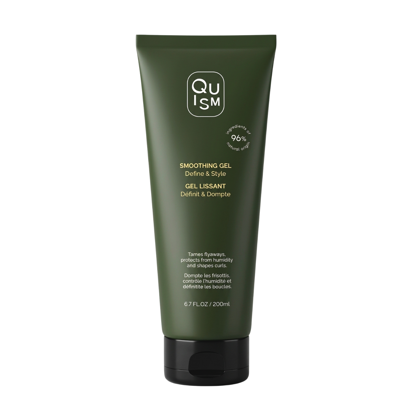 Green tube of Quism Smoothing Gel 